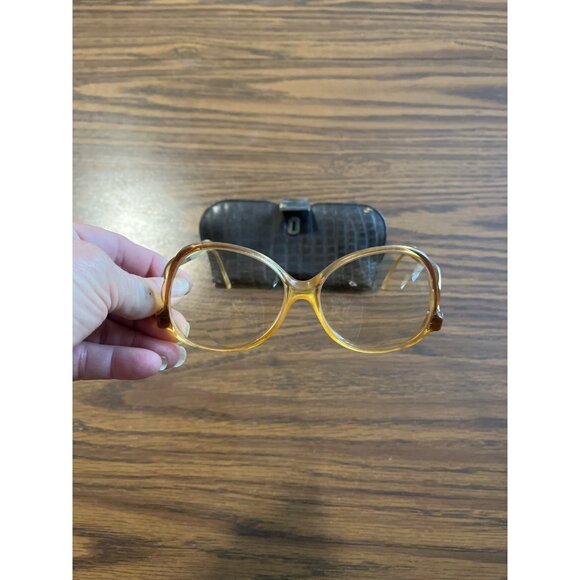 Bi-focal oversized glasses with case vintage - Picture 2 of 5